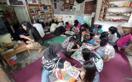 Sanggar Gembira, Tumbuhkan Kreativitas Anak Kampung di Bekas Kandang Sapi