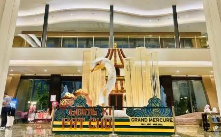 Grand Mercure Malang Mirama Hotel Sambut Tahun Baru Imlek dengan Tema Unik