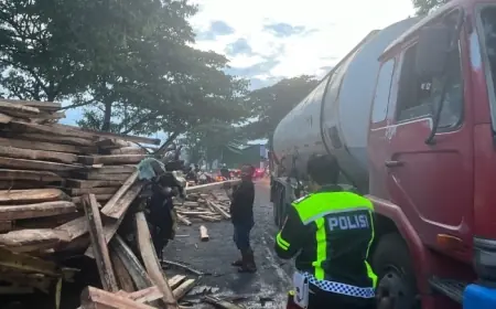 Dua Truk Alami Kecelakaan di Probolinggo, Sopir Meninggal Dunia