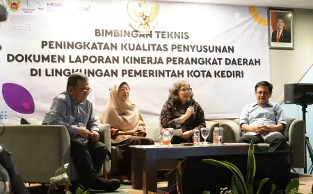 Pj Wali Kota Kediri Apresiasi Capaian Pemerintah Kota Kediri