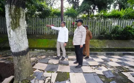 Tahun Ini, Pedestrian Jalan Trunojoyo Kota Batu Bakal Direvitalisasi