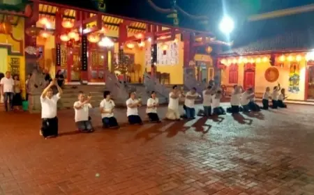Mengenal Ritual Sang An, Rangkaian Awal Perayaan Imlek 2576 di Probolinggo