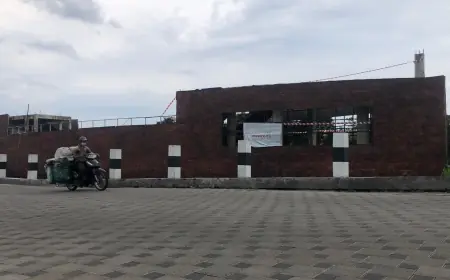 Terindikasi Korupsi, Kejari Kota Mojokerto Segel Proyek Pujasera Senilai Rp 2,5 Miliar