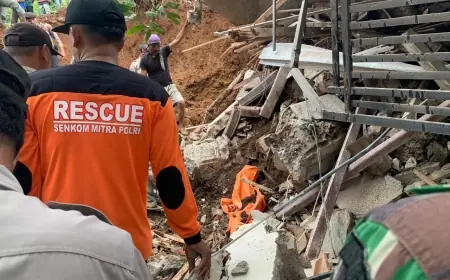 Satu Korban Tertimbun Tanah Longsor di Jombang Ditemukan Tewas
