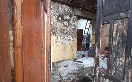 Polisi Sempat Panggil Pasutri yang Rumahnya Terbakar Usai Bertengkar, Begini Pemicunya