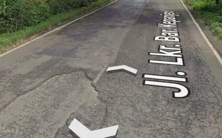 Jalur Lingkar Barat Malang Kembali Rusak, Pemkab Berencana Perbaiki Drainase