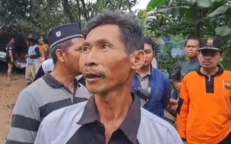 Cerita Slamet Lolos dari Maut saat Tanah Longsor di Wonosalam Jombang