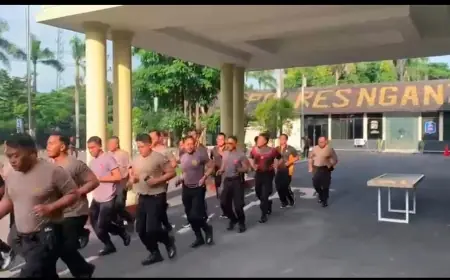 Libur Panjang, Sat Samapta Polres Nganjuk Intensifkan Pengamanan Ekstra