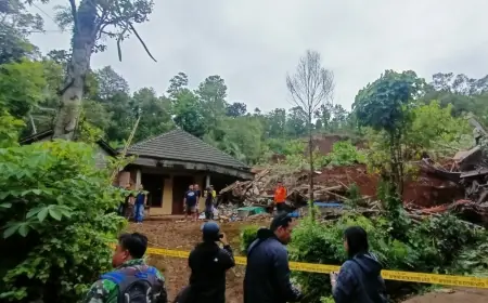 Lokasi Bencana Longsor Wonosalam Jombang Ditutup, Korban Terdampak Dijanjikan Huntap