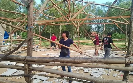 Polres Sampang Grebek dan Bongkar Arena Judi Sabung Ayam