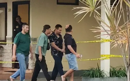 Polisi Hadirkan Terduga Pelaku dalam Olah TKP Kasus Mutilasi