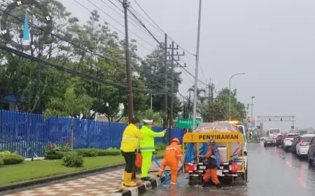 Banjir Akibat Drainase Tersumbat, Akses Malang-Batu Sempat Tersendat