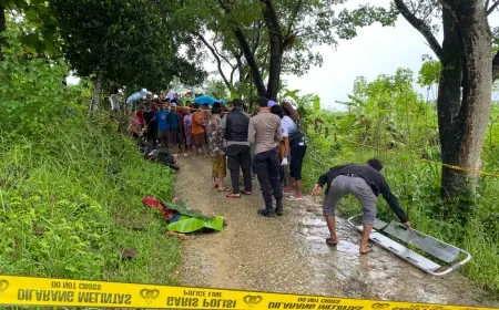 Polisi Selidiki Motif Pria Terkapar di Sampang