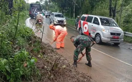 Waspada Longsor di Jalur Malang-Kediri: Dua Kejadian dalam Sehari