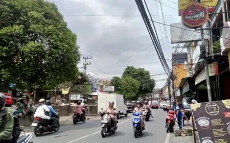 Tidak Ada Pemantauan Khusus, Lalu Lintas Libur Panjang di Kota Malang Ramai Lancar