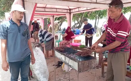 Perdana, Festival Ikan Bakar 100 Kilo di Pantai Balekambang Jadi Ajang Promosi Kuliner Lokal