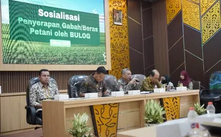 Pemkab Tuban dan Bulog Berkomitmen Serap Gabah dan Beras dari Petani