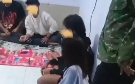 Diduga Jadi Tempat Mesum, Warga Gerebek Kontrakan di Jombang
