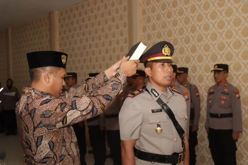 Kapolres Sampang Harap Kasatlantas Baru Berikan Kontribusi Positif