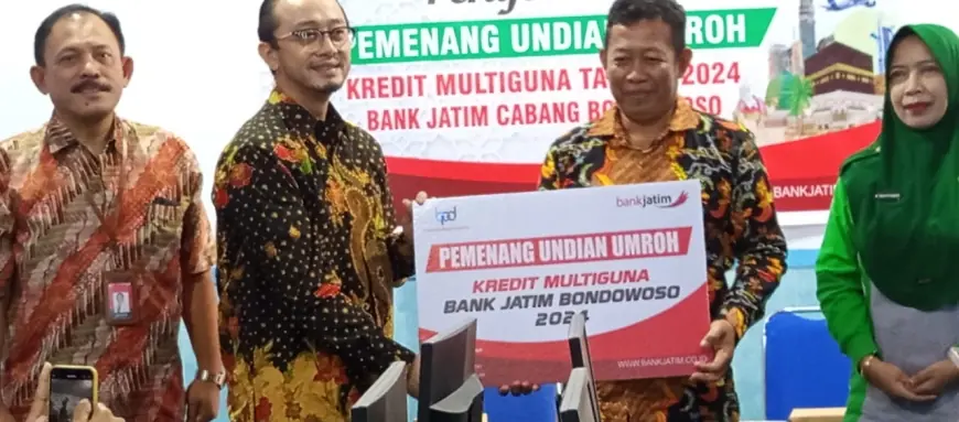 PPPK Bondowoso Menang Undian Umrah Gratis dari Bank Jatim