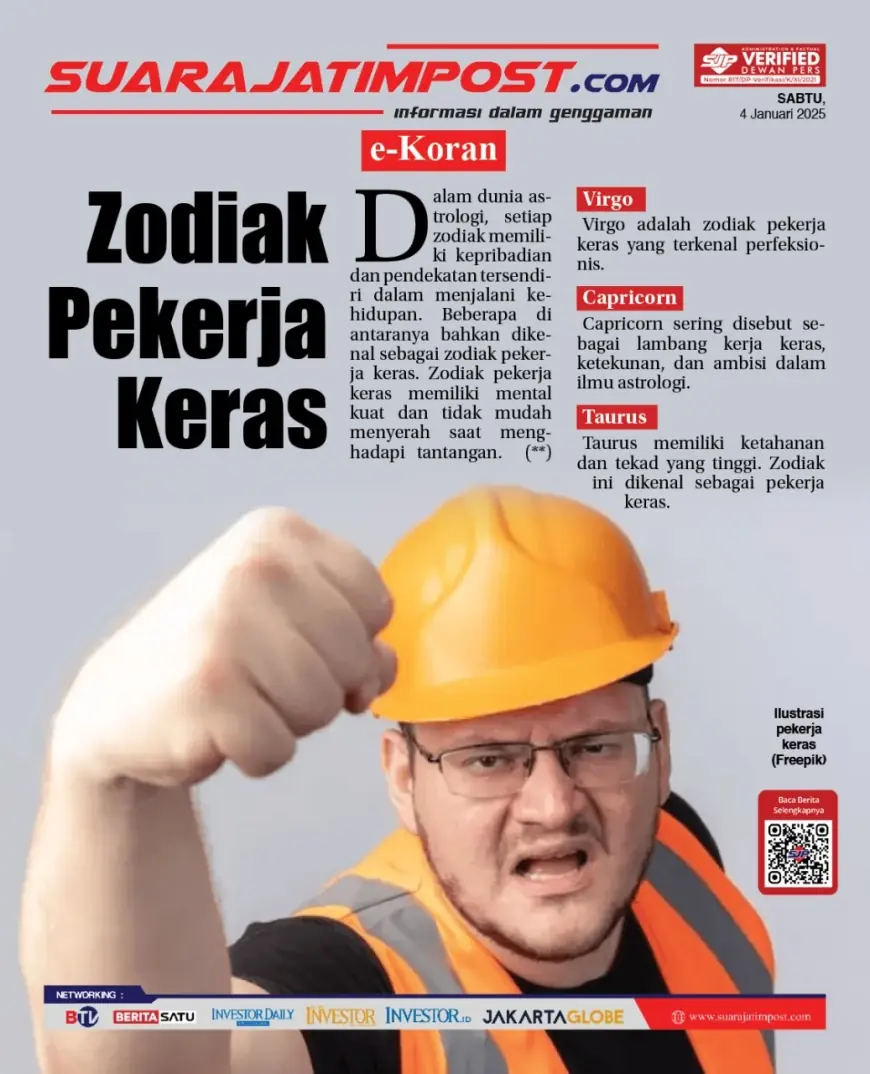 eKoran, Edisi Sabtu, 4 Januari 2025