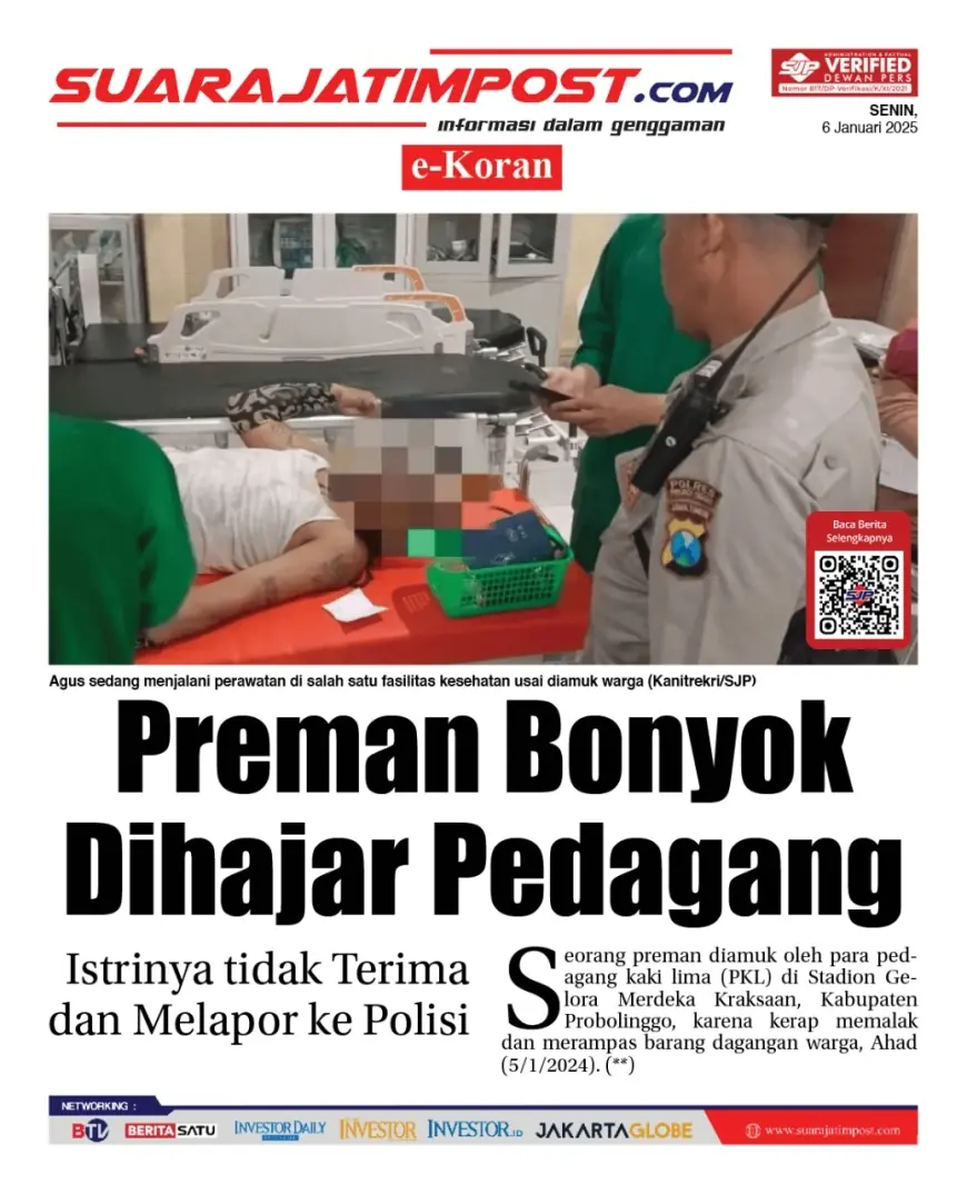 eKoran, Edisi Senin, 6 Januari 2025