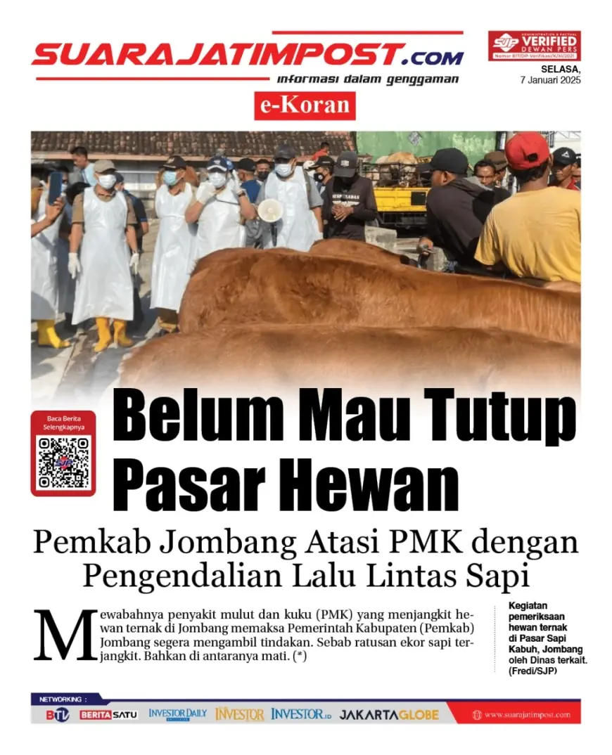 eKoran, Edisi Selasa, 7 Januari 2025