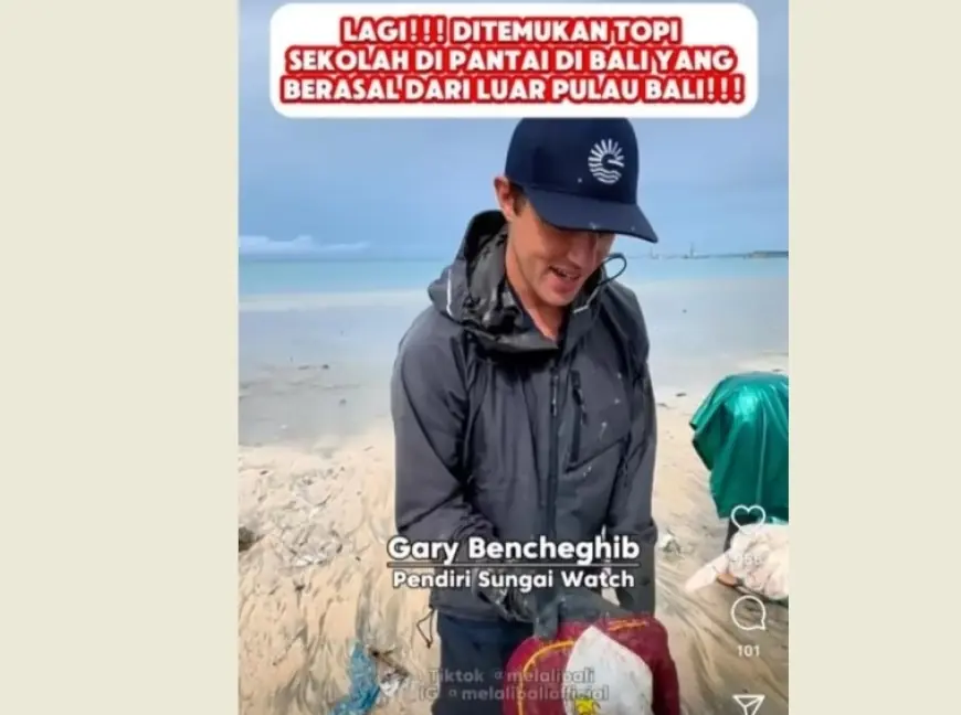 Tumpukan Sampah Diduga Berasal dari Jember Kotori Pantai Bali