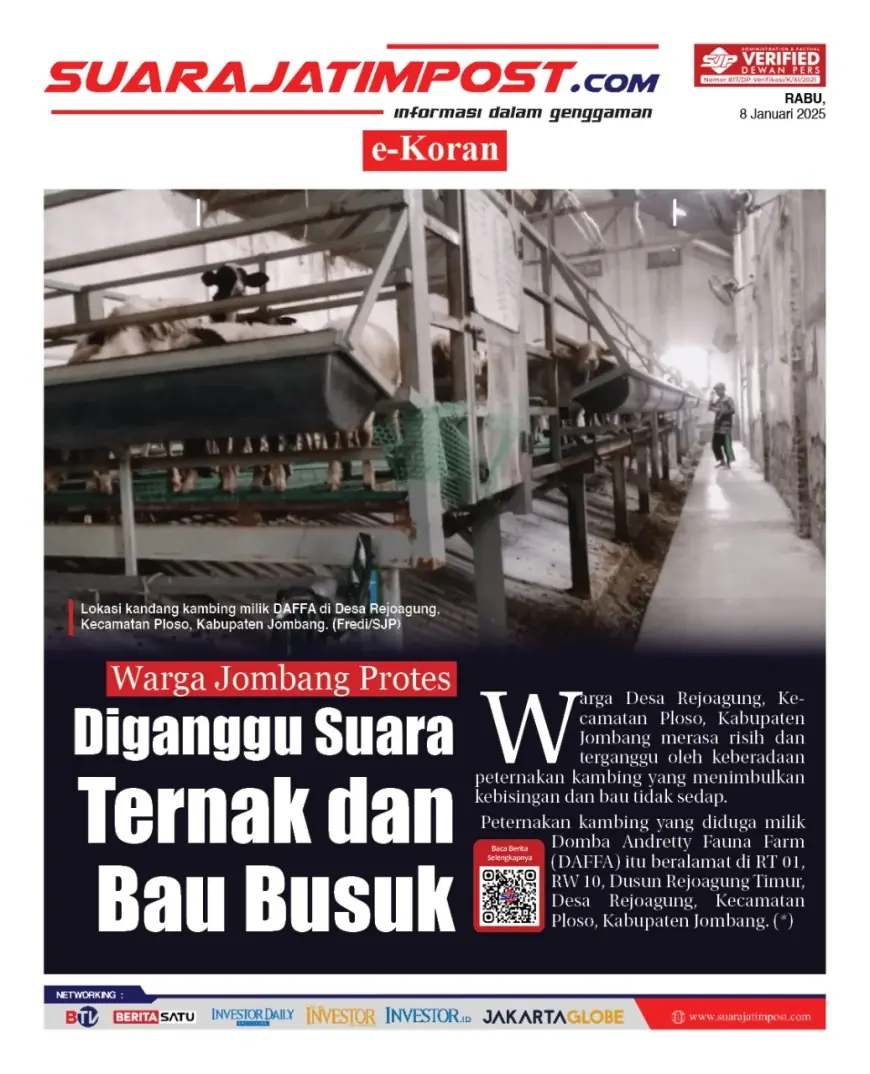 eKoran, Edisi Rabu, 8 Januari 2025