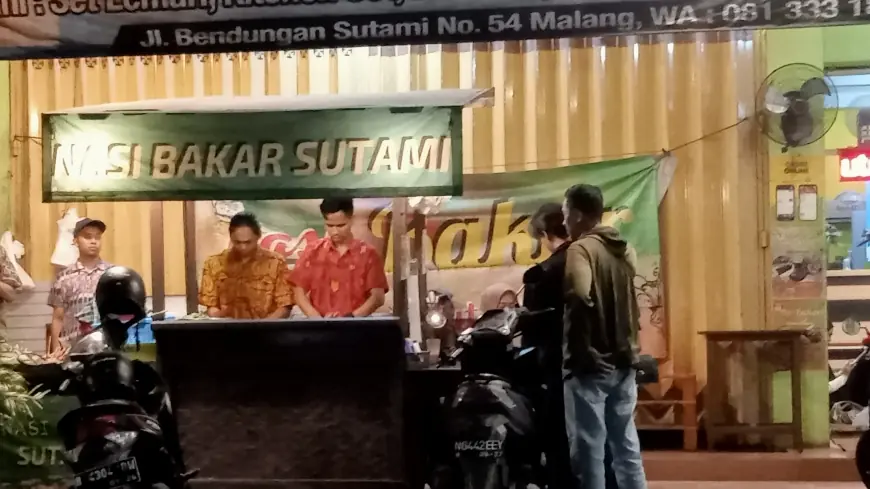 Nasi Bakar Sutami, Kuliner Malam Favorit di Kota Malang yang Menggugah Selera