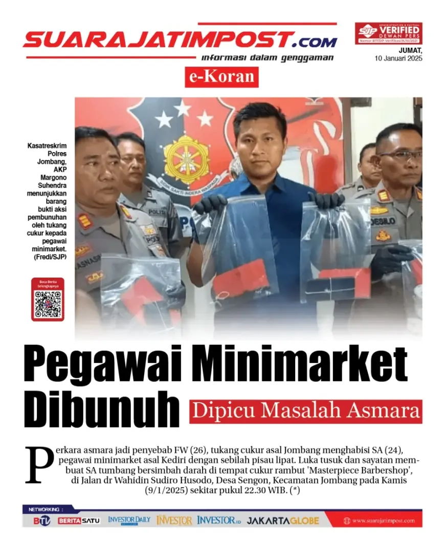 eKoran, Edisi Jumat, 10 Januari 2025