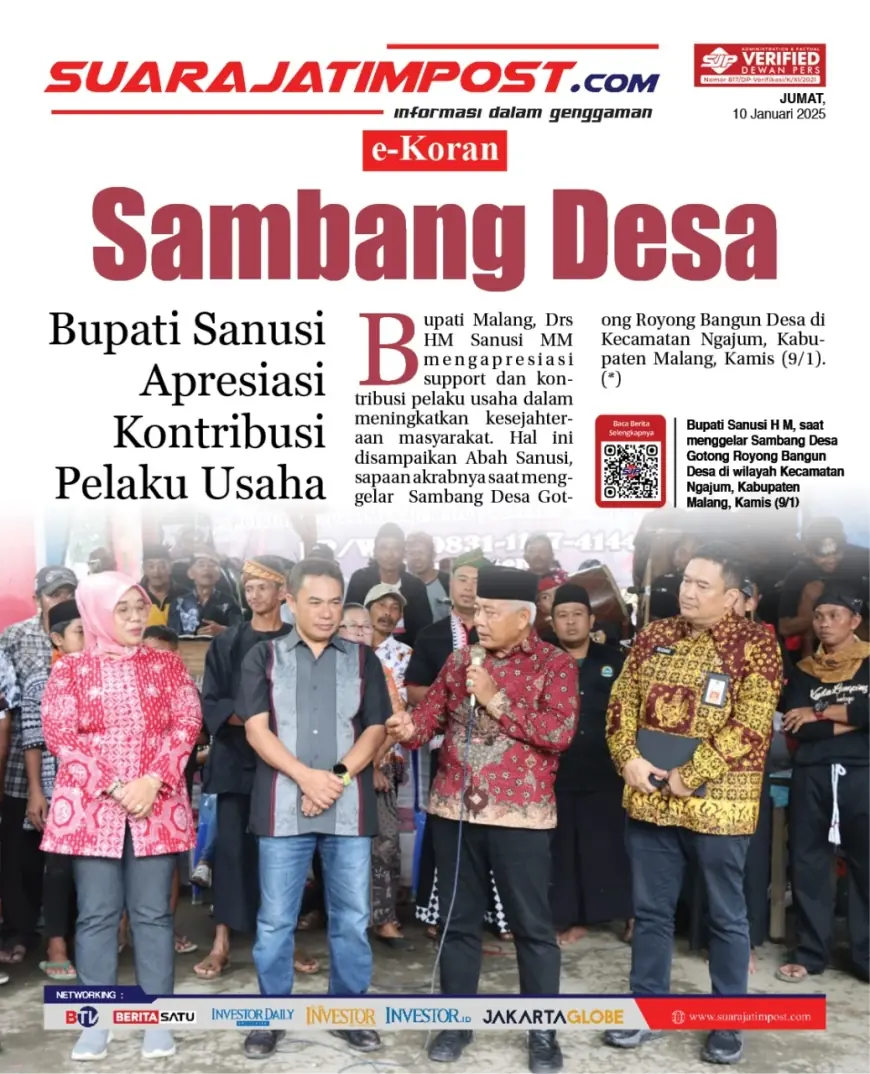 eKoran, Edisi Jumat, 10 Januari 2025