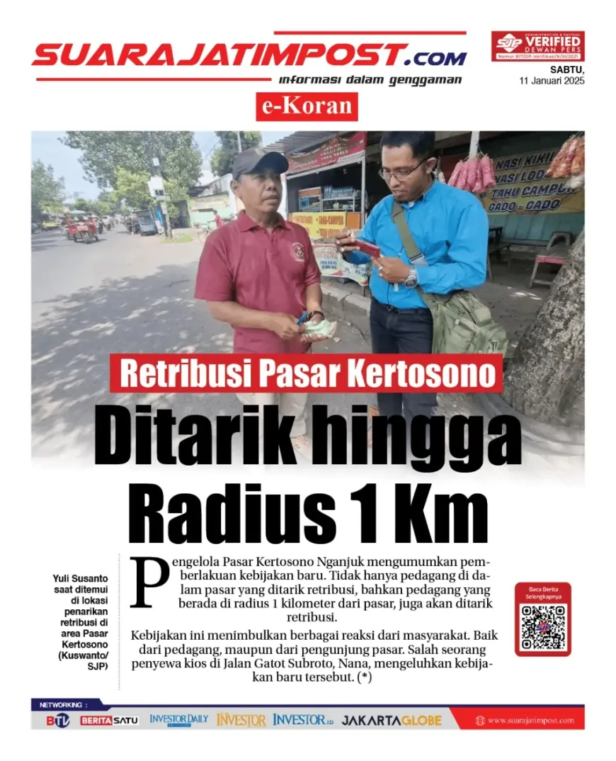 eKoran, Edisi Sabtu, 11 Januari 2025