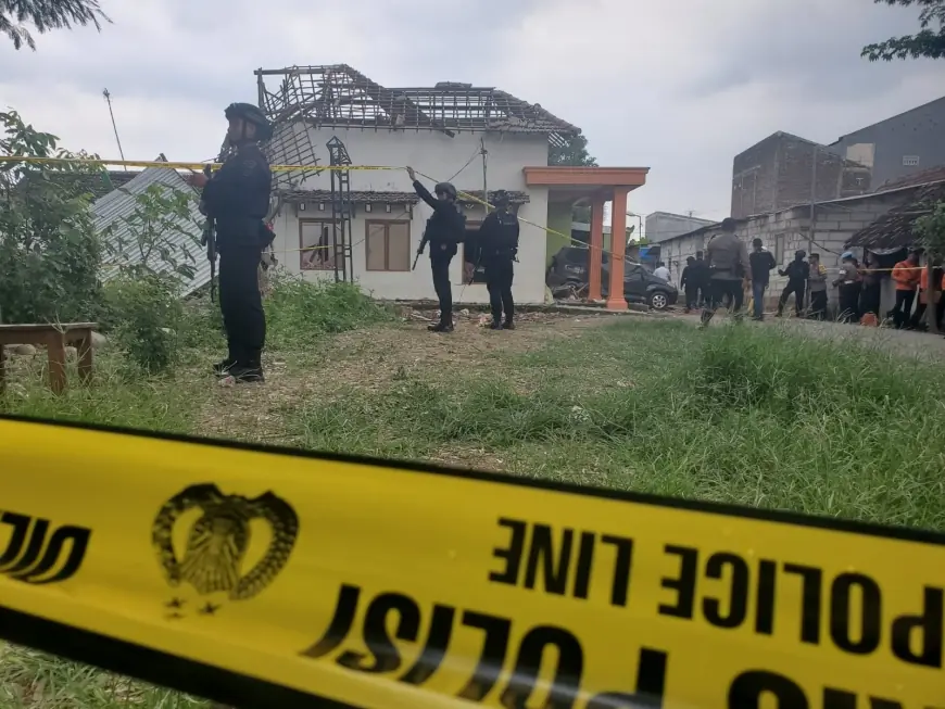 Tercium Bau Belerang di Rumah Polisi Mojokerto yang Meledak, Korban Tewas adalah Kader PAN