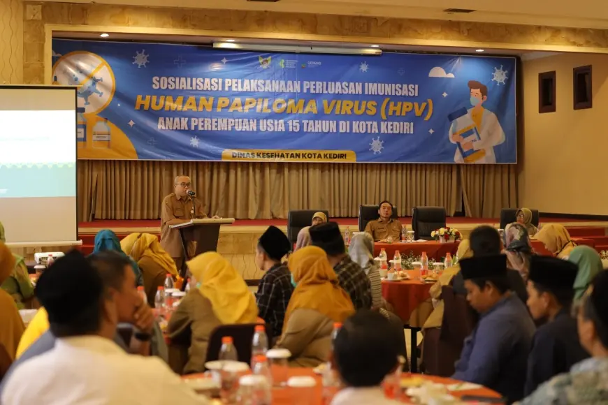 Gelar Sosialisasi Perluasan Imunisasi HPV, Kadinkes Tegaskan Vaksin HPV Aman Diberikan