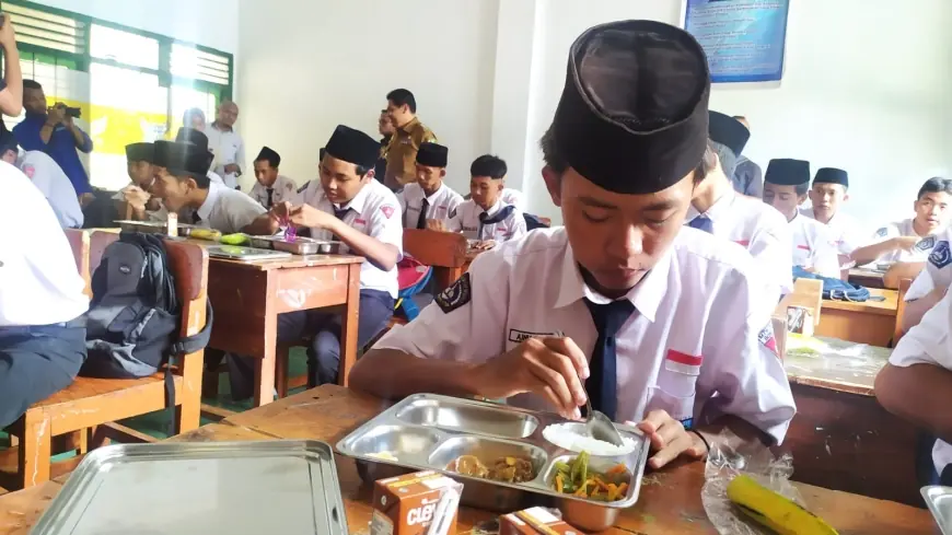 Menu Makan Bergizi Gratis di Bondowoso Bebas MSG