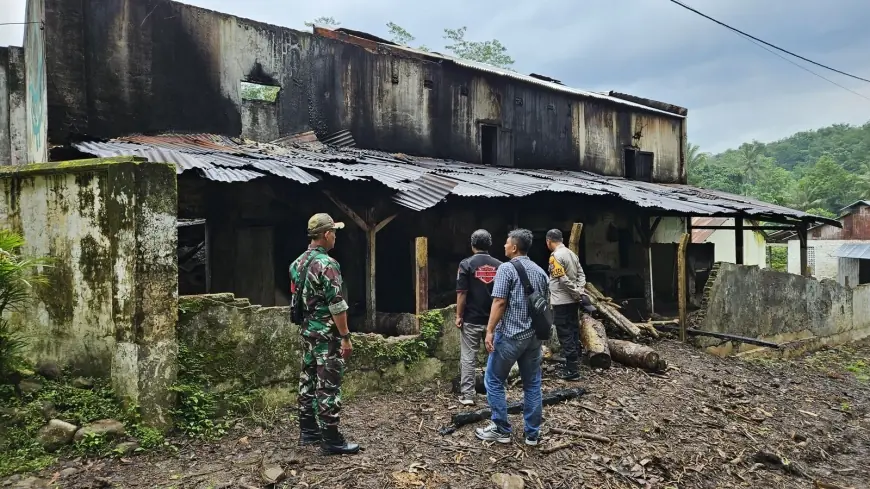 Insiden Kebakaran di Pabrik Karet Tanggul Jember: Gudang dan Karet Hangus Terbakar