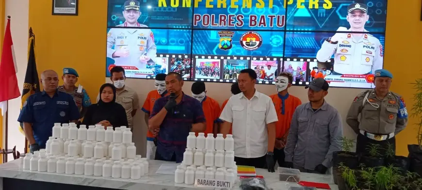 Awalnya Coba-coba Tanam Ganja Lalu Jadi Profesi, Lulusan Sarjana Pertanian Diamankan Polres Batu