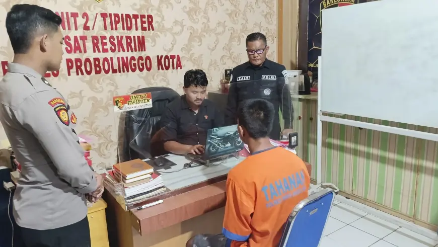 Berdalih Kesulitan Ekonomi, Pencuri Motor Pemancing di Probolinggo Diringkus