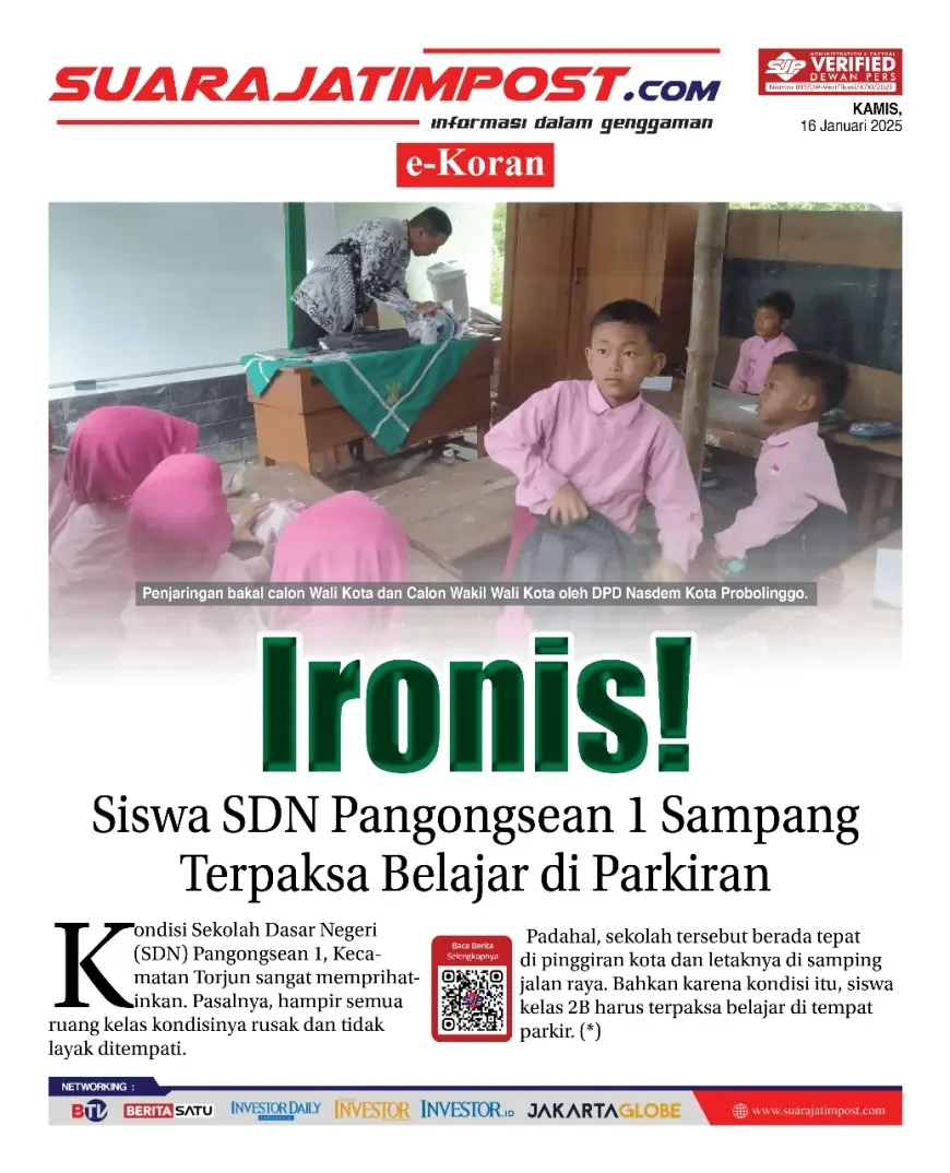 eKoran, Edisi Kamis, 16 Januari 2025