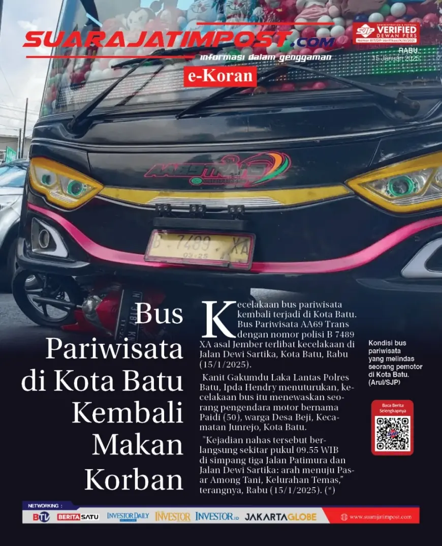 eKoran, Edisi Rabu, 15 Januari 2025
