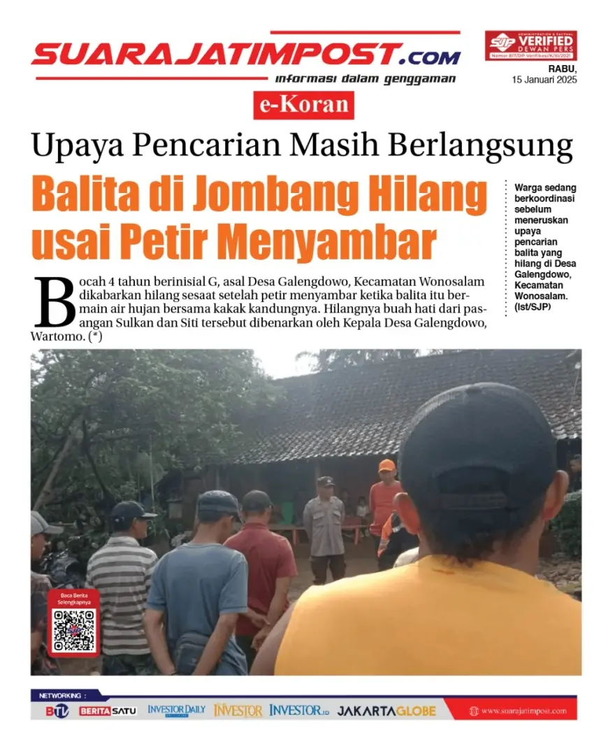 eKoran, Edisi Rabu, 15 Januari 2025