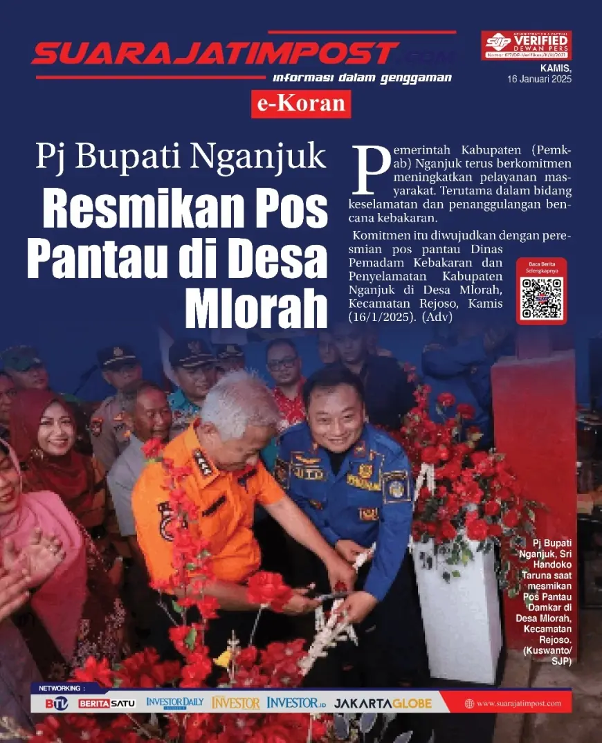 eKoran, Edisi Kamis, 16 Januari 2025