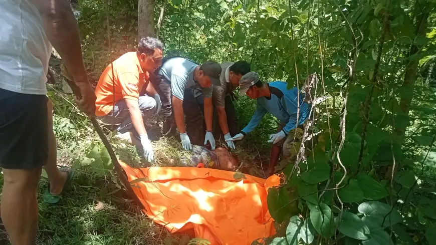Mayat Pria tanpa Identitas Ditemukan Warga di Hutan Kabuh Jombang