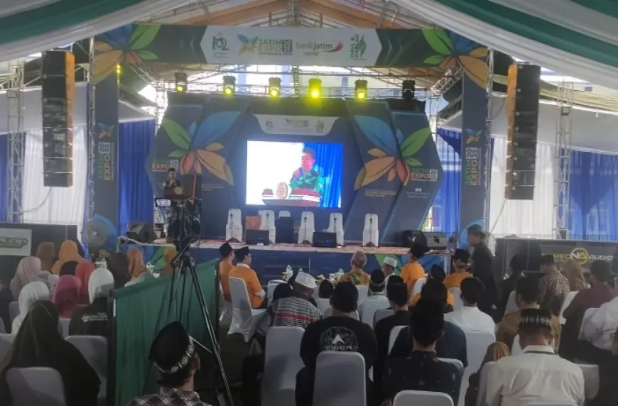 Jatim Expo Pendidikan dan UMKM di Universitas Nurul Jadid, Jadi Pendorong Geliat Ekonomi Santri