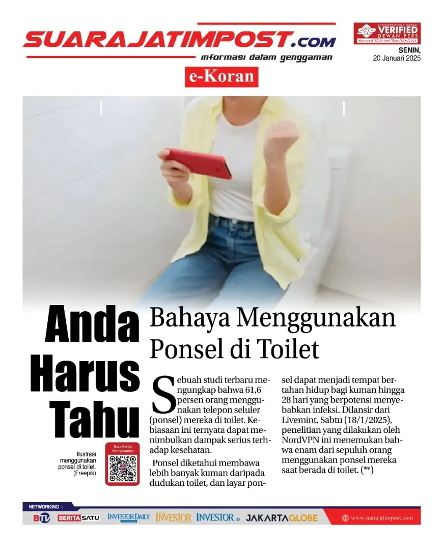 eKoran, Edisi Senin, 20 Januari 2025