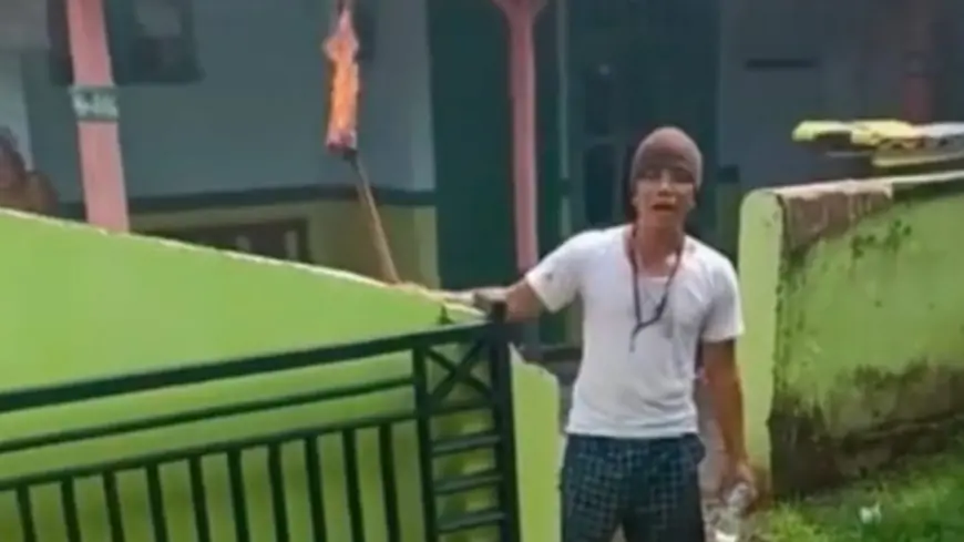 Tak Jera Usai Diamuk PKL, Agus Si Preman Kampung Asal Probolinggo Ancam Bakar Rumah Warga