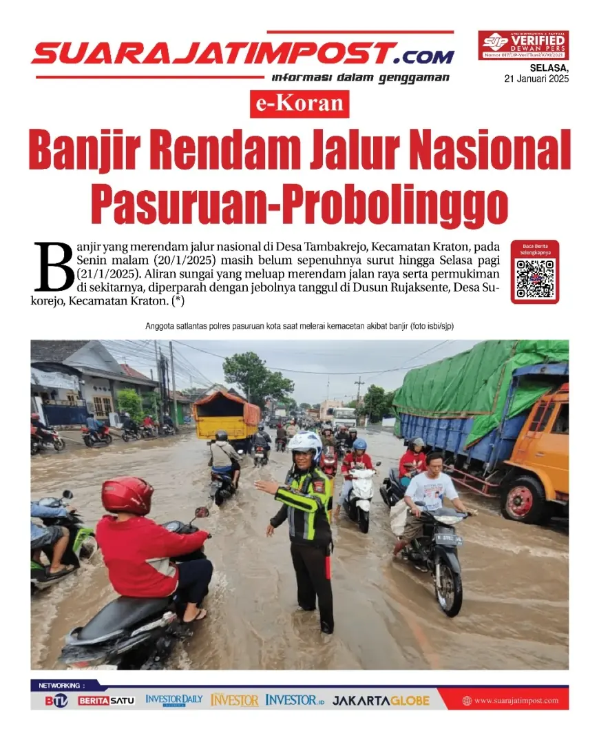eKoran, Edisi Selasa, 21 Januari 2025