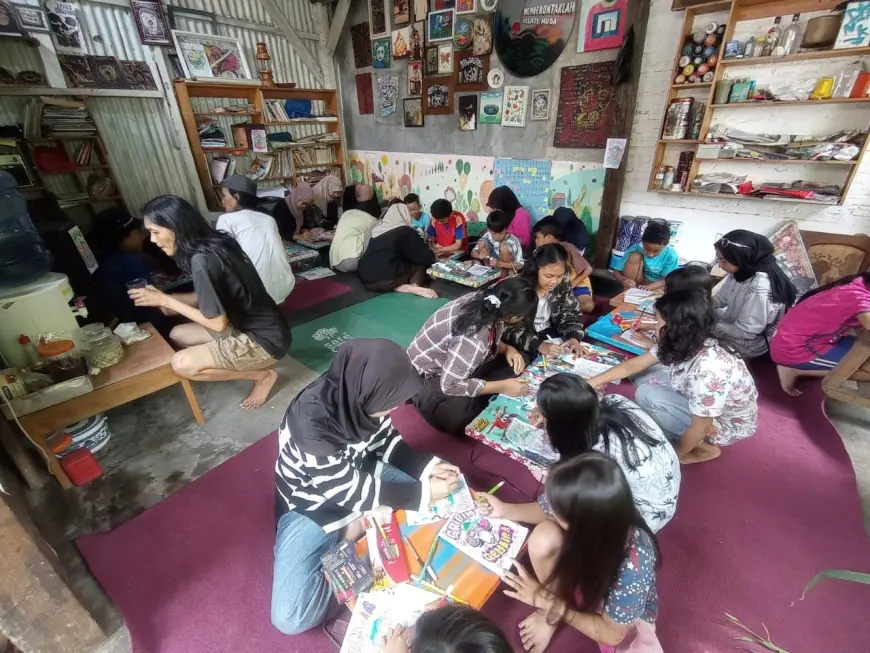 Sanggar Gembira, Tumbuhkan Kreativitas Anak Kampung di Bekas Kandang Sapi