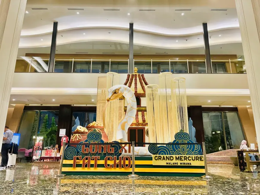 Grand Mercure Malang Mirama Hotel Sambut Tahun Baru Imlek dengan Tema Unik